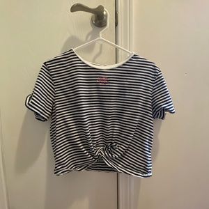 Stripes short shirt